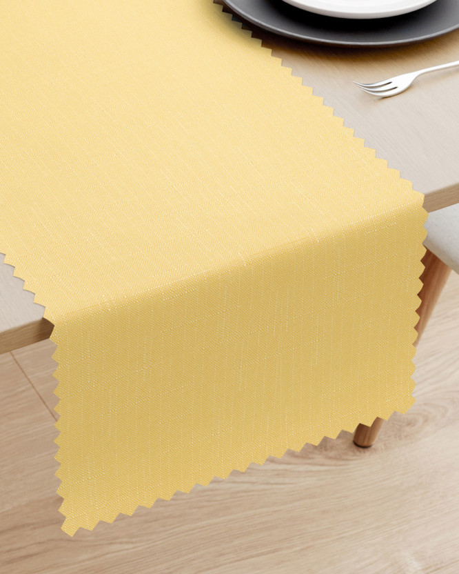 Behúň na stôl teflónový - svetle žltý