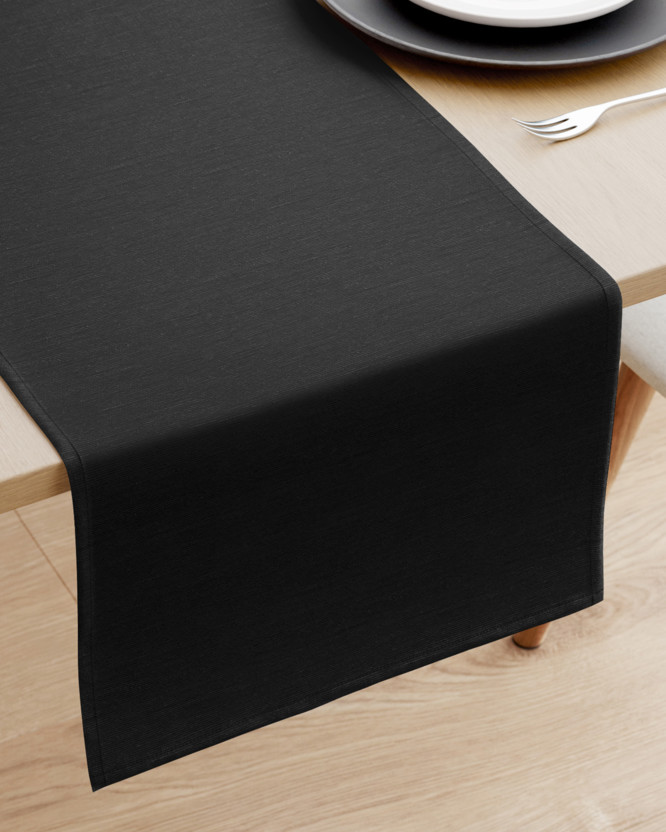 Behúň na stôl Loneta - čierny